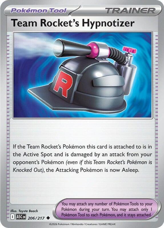 ASC Ascended Heroes - 206/217 - Team Rocket's Hypnotizer