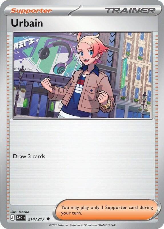 ASC Ascended Heroes - 214/217 - Urbain