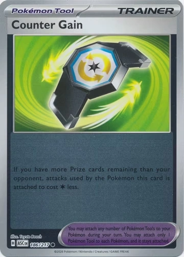 ASC Ascendent Heroes - 186/217 - Counter Gain (Reverse Holo)