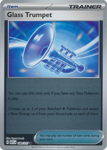 ASC Ascendent Heroes - 189/217 - Glass Trumpet (Reverse Holo)