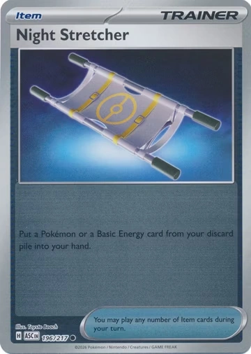 ASC Ascendent Heroes - 196/217 - Night Stretcher (Reverse Holo)