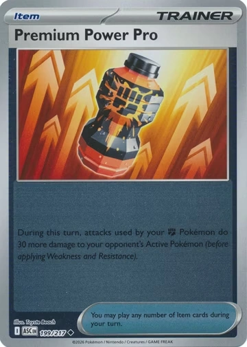 ASC Ascendent Heroes - 199/217 - Premium Power Pro (Reverse Holo)