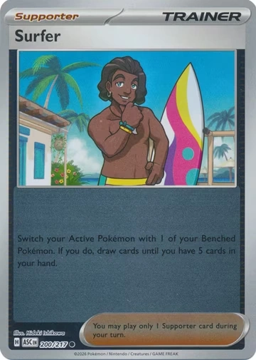 ASC Ascendent Heroes - 200/217 - Surfer (Reverse Holo)