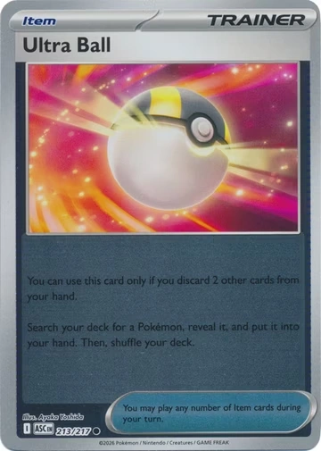 ASC Ascendent Heroes - 213/217 - Ultra Ball (Reverse Holo)