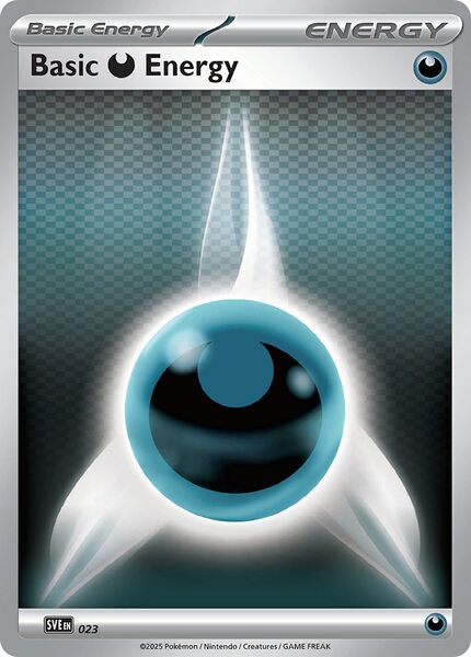 Scarlet & Violet Energies - SVE023 - Basic Darkness Energy (2025)