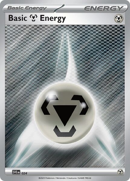 Scarlet & Violet Energies - SVE024 - Basic Metal Energy (2025)