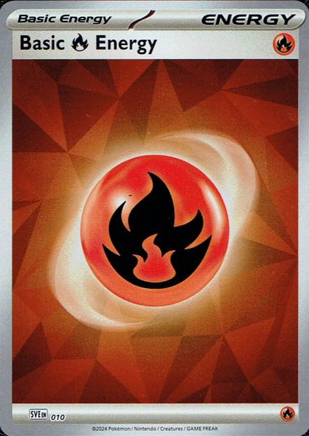 Scarlet & Violet Energies - SVE010 - Basic Fire Energy (Holo)
