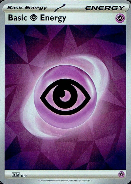 Scarlet & Violet Energies - SVE013 - Basic Psychic Energy (Holo)