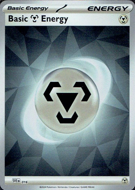 Scarlet & Violet Energies - SVE016 - Basic Metal Energy (Holo)