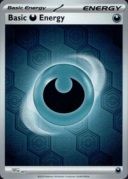 Scarlet & Violet Energies - SVE007 - Basic Darkness Energy (Holo)