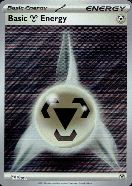 Scarlet & Violet Energies - SVE024 - Basic Metal Energy (Holo)