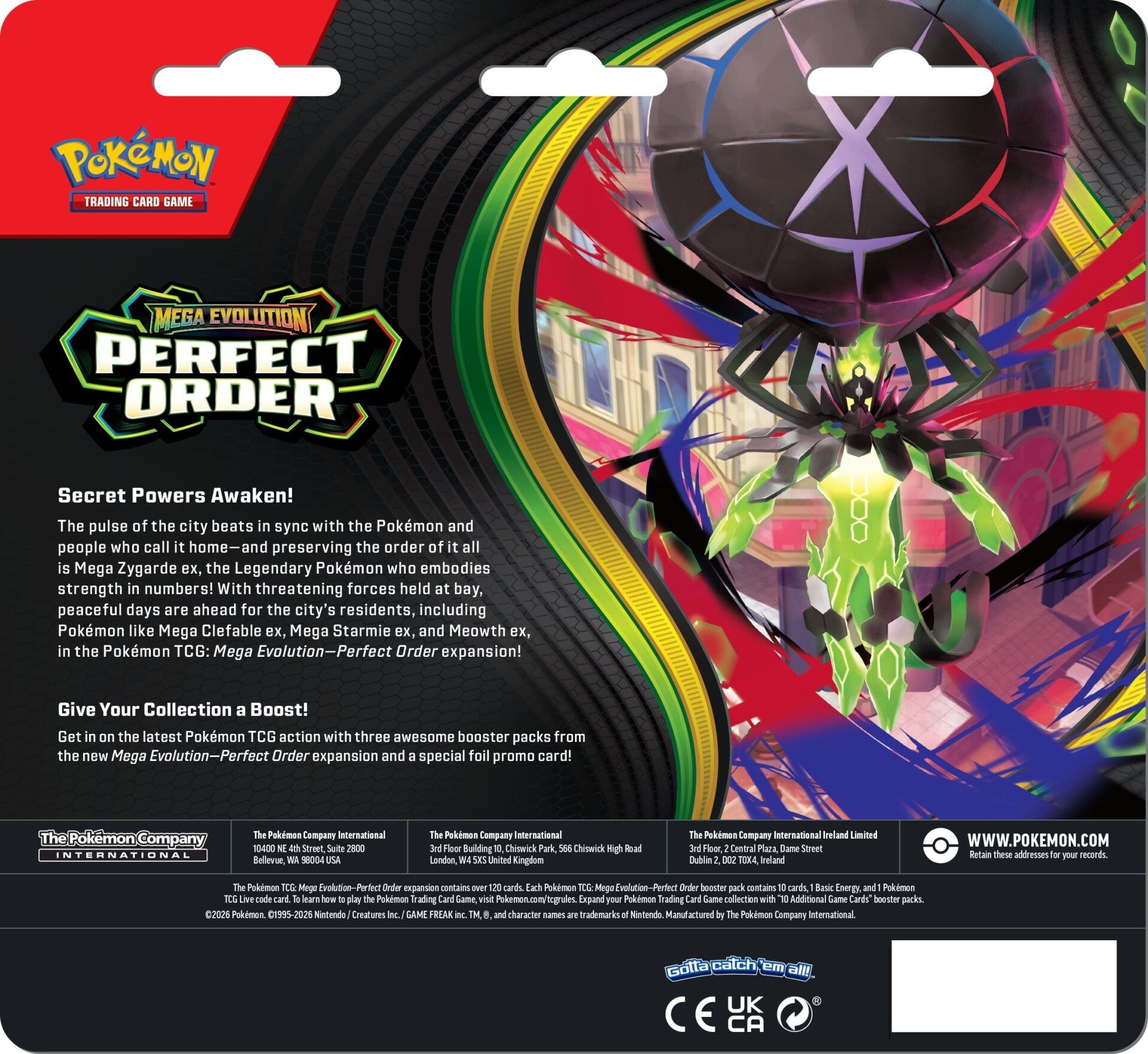 Pokemon: Perfect Order - 3-pack - Chikorita