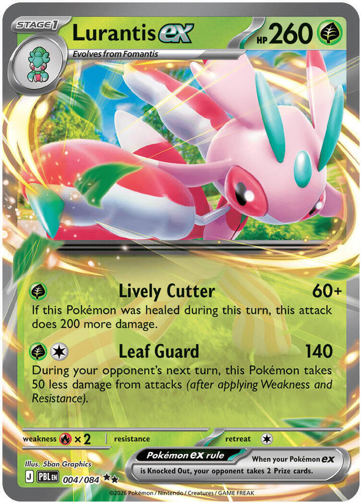 PBL Pitch Black - 004/084 - Lurantis ex